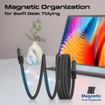 کابل USB-C پرومیت مدل SPRINGY.BLK طول 1.2 متر