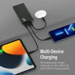 پاوربانک پرومیت مدل BOLT-10PRO.BLACK ظرفیت 10000 میلی آمپر ساعت
