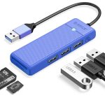 هاب 3 پورت USB3.0 اوریکو مدل ORICO PAPW3AT-U3-015 همراه شیار کارت‌ریدر - Image 3