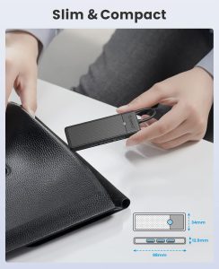 هاب 3 پورت USB3.0 اوریکو مدل ORICO PAPW3AT-C3-015 اتصال Type-C + کارت‌ریدر - تصویر 3