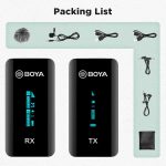 ميکروفن يقه ای وايرلس بویا مدل BOYA BY-XM6-S1 - Image 6