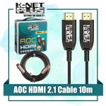 کابل HDMI V2.1 فیبر نوری کی نت پلاس مدل K-NET PLUS KP-CHAOC21100 طول 10 متر - Image 5