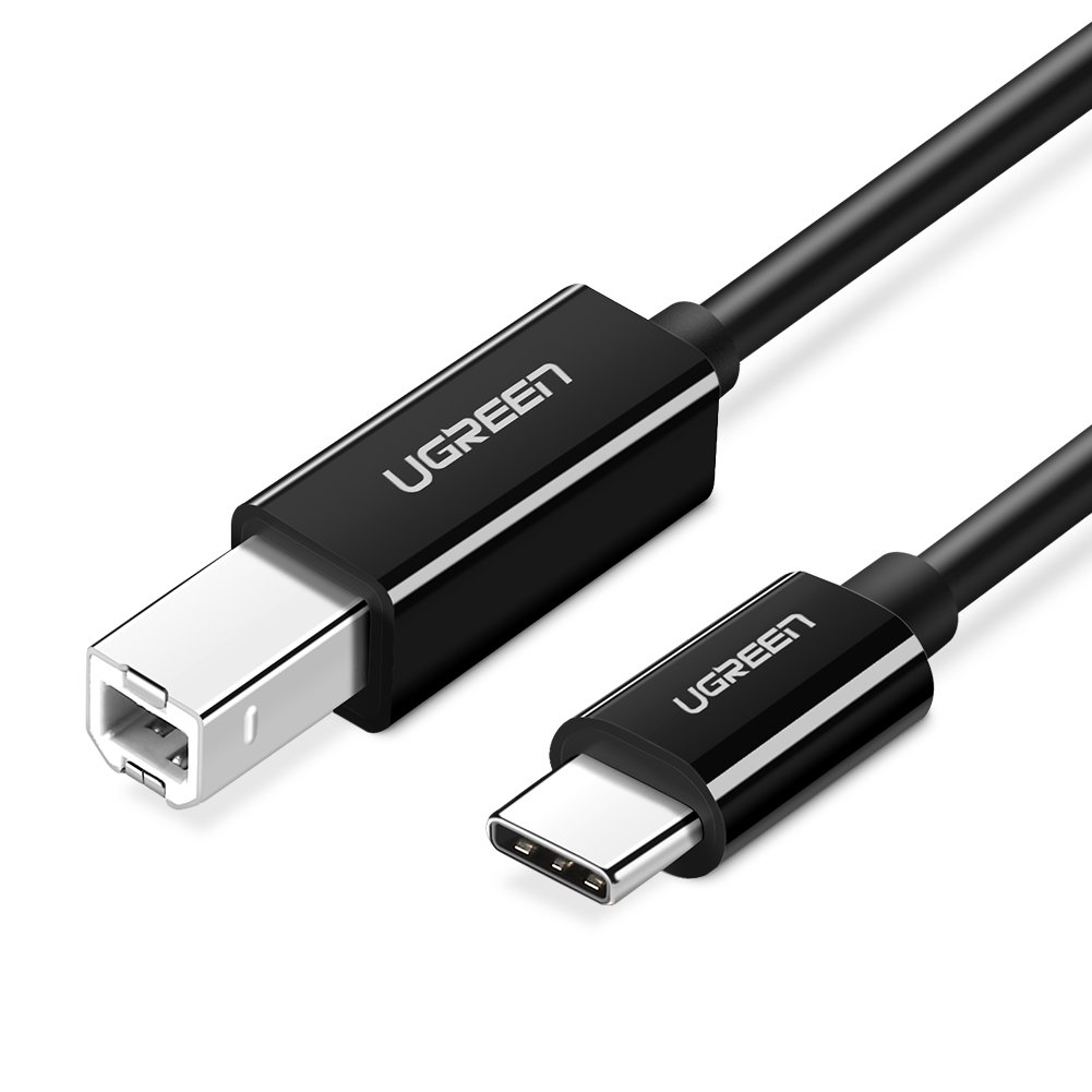 کابل پرینتر Type-C یوگرین مدل UGREEN US241-50446 طول 2 متر