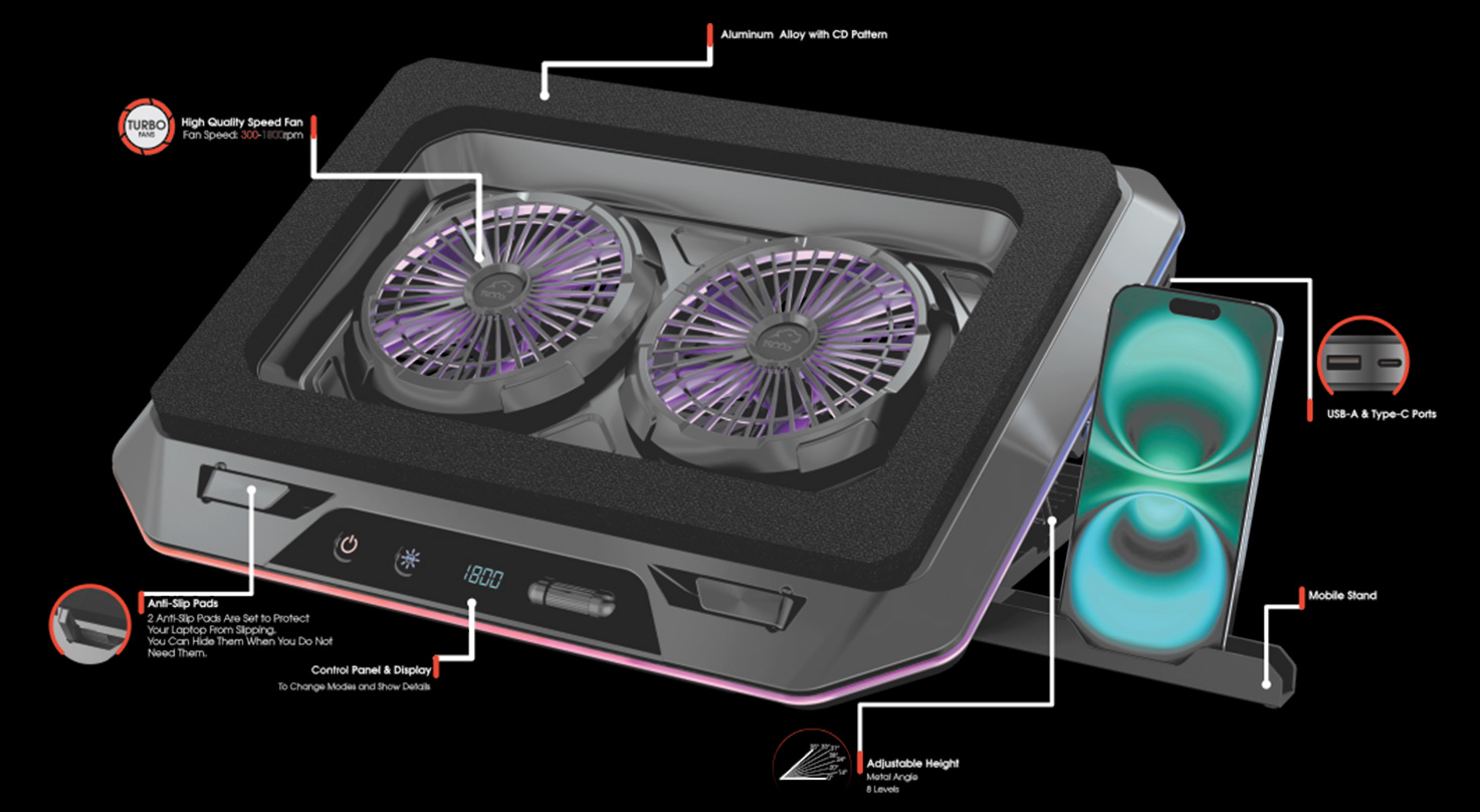 کول پد گیمینگ تسکو مدل TSCO GCLP 3145