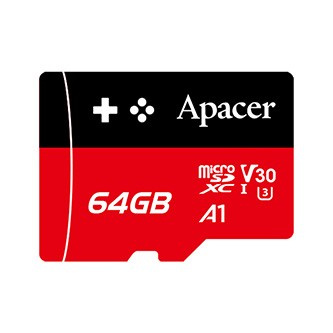 مموری کارت ميکرو اس دی اپیسر مدل APACER AP64GMCSX10U7-RAGC ظرفیت 64 گیگابایت