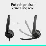 هدست USB لاجیتک مدل LOGITECH H390 - Image 2