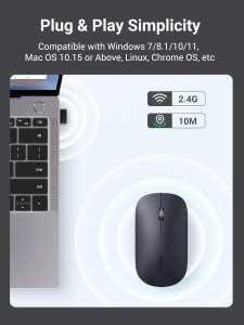 ماوس بی سیم یوگرین مدل UGREEN MU001-90372 - Image 4