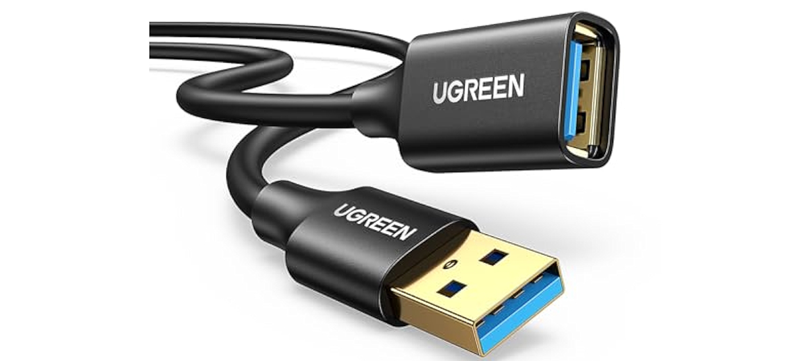 کابل افزایش طول USB3.0 یوگرین مدل UGREEN US129‑30125 طول 0.5 متر