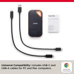 اس اس دی اکسترنال سن دیسک مدل SANDISK Extreme PRO E81 1TOO ظرفیت 1 ترابایت - Image 3