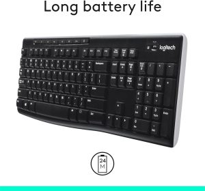 کيبورد وايرلس لاجیتک مدل LOGITECH K270 - Image 9