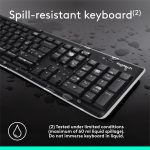 کيبورد وايرلس لاجیتک مدل LOGITECH K270 - Image 2