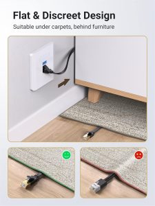 کابل شبکه CAT7 یوگرین مدل UGREEN NW106-11260 طول 1 متر - Image 2