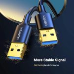 کابل لینک USB 3.0 یوگرین مدل UGREEN US128-10370 طول 1 متر - Image 3