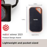 اس اس دی اکسترنال سن دیسک مدل SANDISK Extreme PRO E81 1TOO ظرفیت 1 ترابایت - Image 6