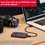 اس اس دی اکسترنال سن دیسک مدل SANDISK Extreme PRO E81 1TOO ظرفیت 1 ترابایت - Image 2