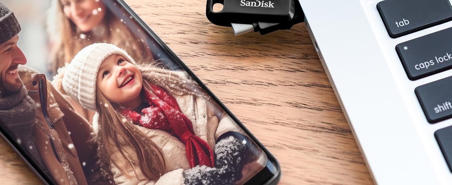 فلش مموری USB3.2 سندیسک مدل SANDISK Ultra Dual Drive GO ظرفیت 1 ترابایت