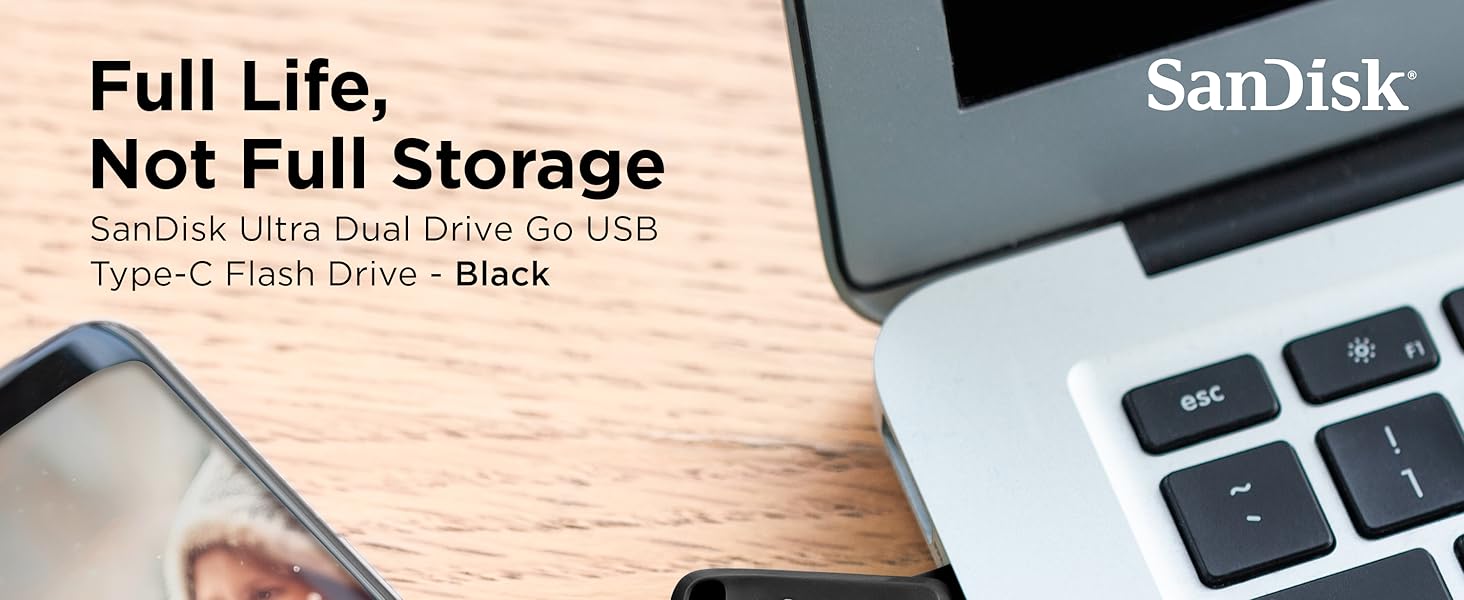 فلش مموری USB3.2 سندیسک مدل SANDISK Ultra Dual Drive GO ظرفیت 1 ترابایت