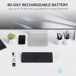 کيبورد وايرلس و بلوتوث رپو مدل RAPOO E9050L - Image 5