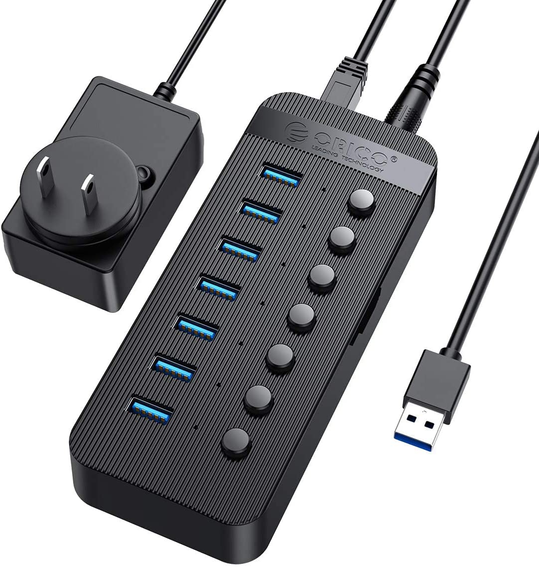 هاب 7 پورت USB 3.0 اوریکو مدل CT2U3-7AB