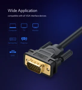 کابل VGA یوگرین مدل UGREEN VG101-11635 به طول 20 متر - Image 6