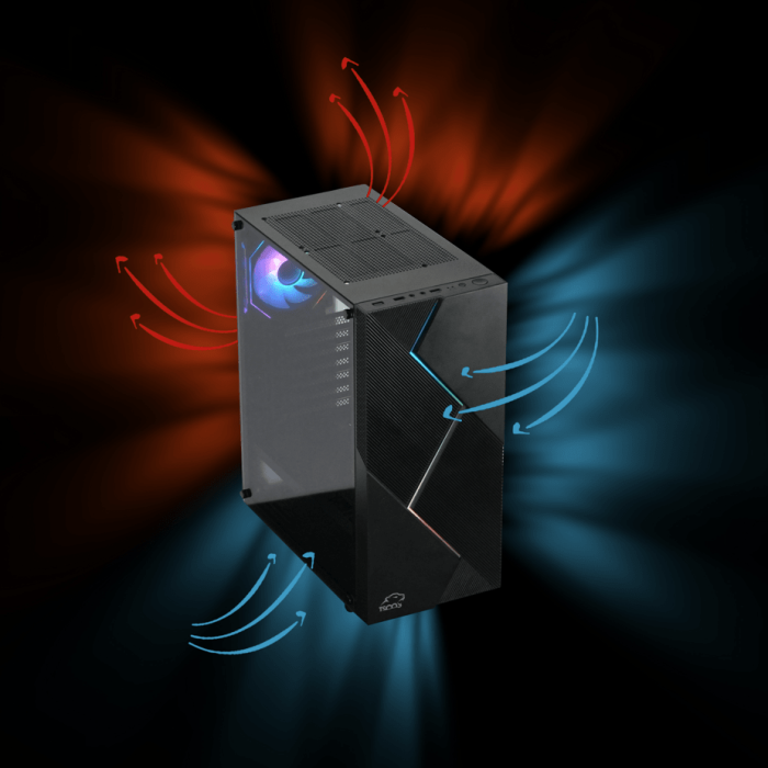 کیس کامپیوتر تسکو مدل TSCO GC 4501 THOR
