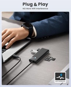 هاب 3 پورت USB3.0 اوریکو مدل ORICO PAPW3AT-C3-18 اتصال Type-C + کارت‌ریدر - تصویر 9
