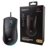ماوس سیم دار گیمینگ هویت مدل  MS1038