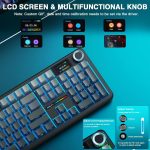 کيبورد گیمینگ سيم دار ، وايرلس و بلوتوثی آئولا مدل Aula F108 pro سوئیچ White - Image 2