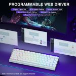 کيبورد گیمینگ سيم دار آئولا مدل AULA WIN 68 HE سوئیچ White - Image 6