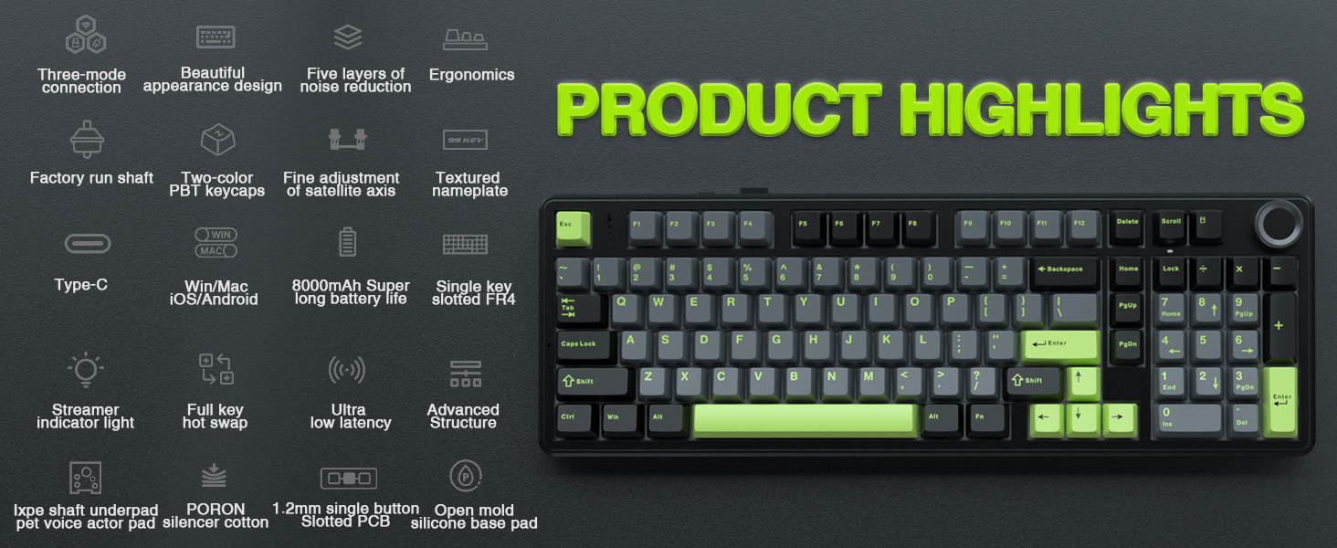 Aula F99 PRO Gray Switch