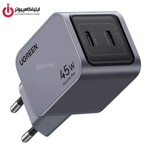 شارژر دیواری یوگرین مدل UGREEN X707-35008 توان 45 وات