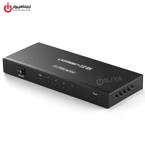 اسپلیتر 4 پورت HDMI یوگرین مدل UGREEN CM620-40202