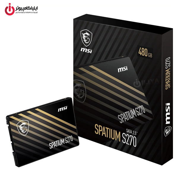 اس اس دی ام اس آی مدل MSI SPATIUM S270 ظرفیت 480GB