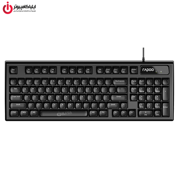 کیبورد سیم‌دار رپو مدل RAPOO NK2800