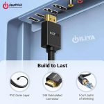 کابل افزایش طول HDMI V1.4 یوگرین مدل UGREEN HD107-10146 طول 5 متر