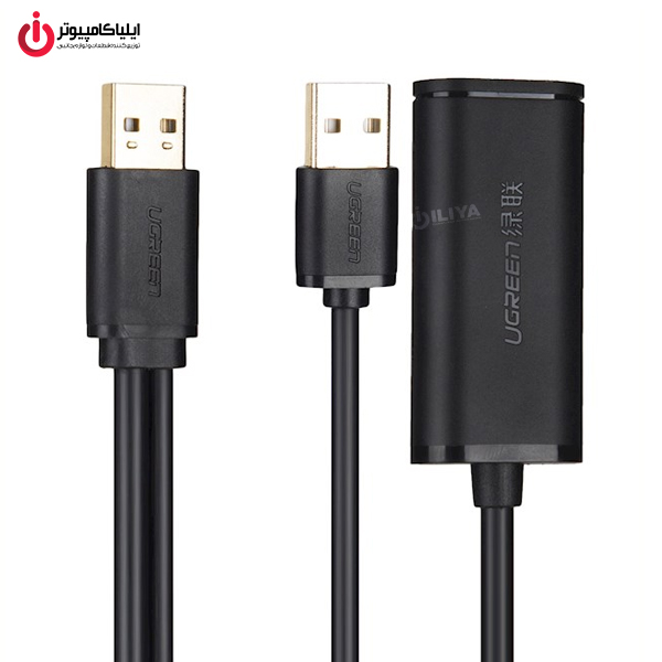 کابل افزایش طول USB2.0 یوگرین مدل UGREEN US137-20213 طول 5 متر