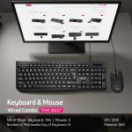 کیبورد و ماوس باسیم تسکو مدل TKM 8057