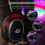 هدست گیمینگ تسکو مدل TSCO GH 6168 ODINIS 3in1 RGB