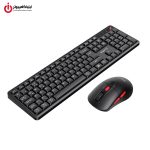 کیبورد و ماوس وایرلس و بلوتوثی هویت مدل HAVIT KB261WB