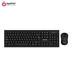کیبورد و ماوس وایرلس گرین لاین مدل Green Lion GNWS24GKEYMBK