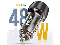 شارژر فندکی 48 وات اینکاکس مدل INKAX CA-54