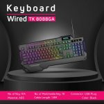 کيبورد سيم‌دار تسکو مدل TSCO TK 8088 - Image 5