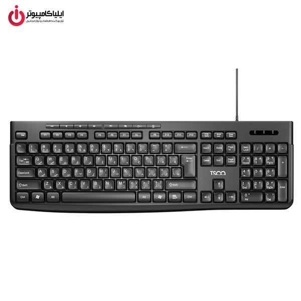 کيبورد سيم‌دار تسکو مدل TSCO TK 8025