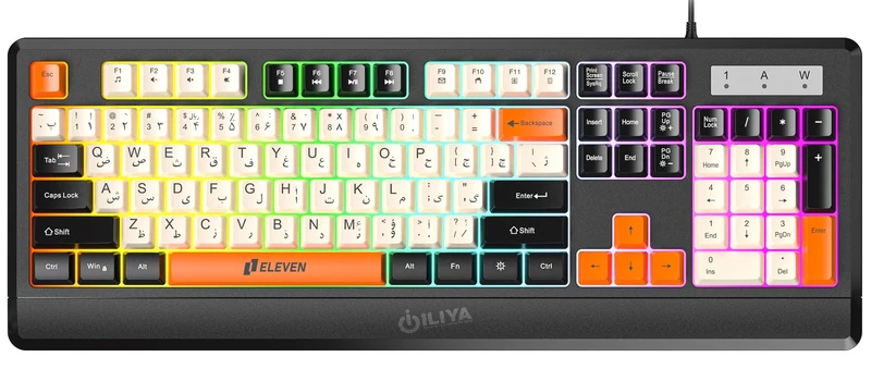 کیبورد گیمینگ الون مدل ELEVEN GK105