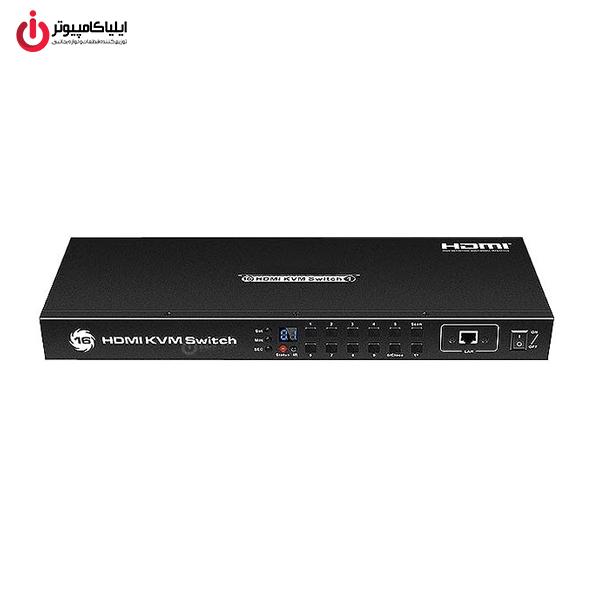کی وی ام سوئیچ 16 پورت HDMI لایمستون مدل LimeStone LS-HK1601