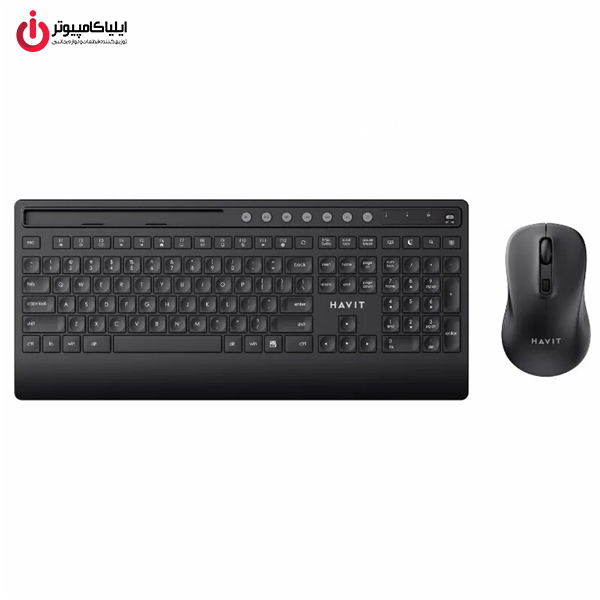 کیبورد و موس وایرلس هویت مدل HAVIT KB242GCM