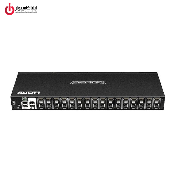 کی وی ام سوئیچ 16 پورت HDMI لایمستون مدل LimeStone LS-HK1601