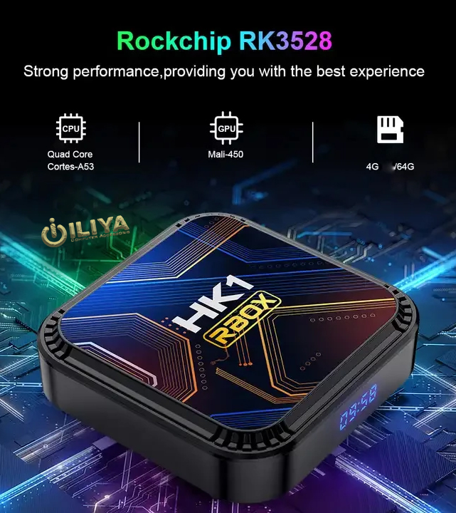 اندروید باکس اچ‌کی1 مدل HK1 K8S RBOX 4/64