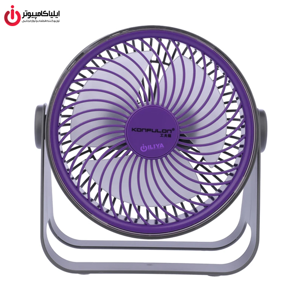 خرید پنکه رومیزی شارژی کانفلون KONFULON FS-28 از ایلیاکامپیوتر مشهد