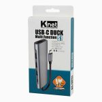 هاب USB-C پنج پورت کی نت مدل K NET K-MFCMS105 - Image 5